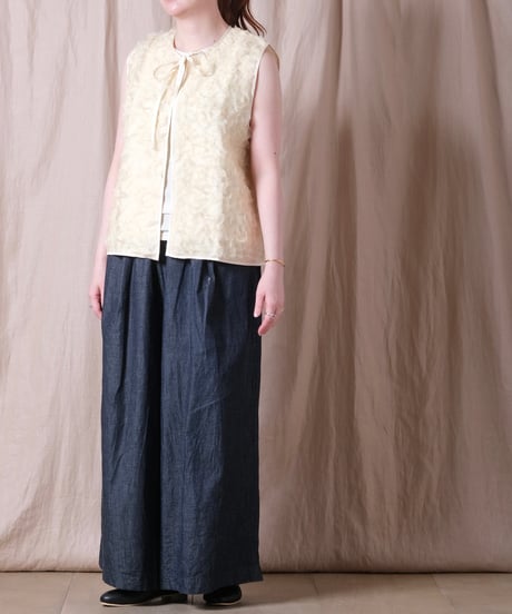 【BUNON】Hydrangea Gilet