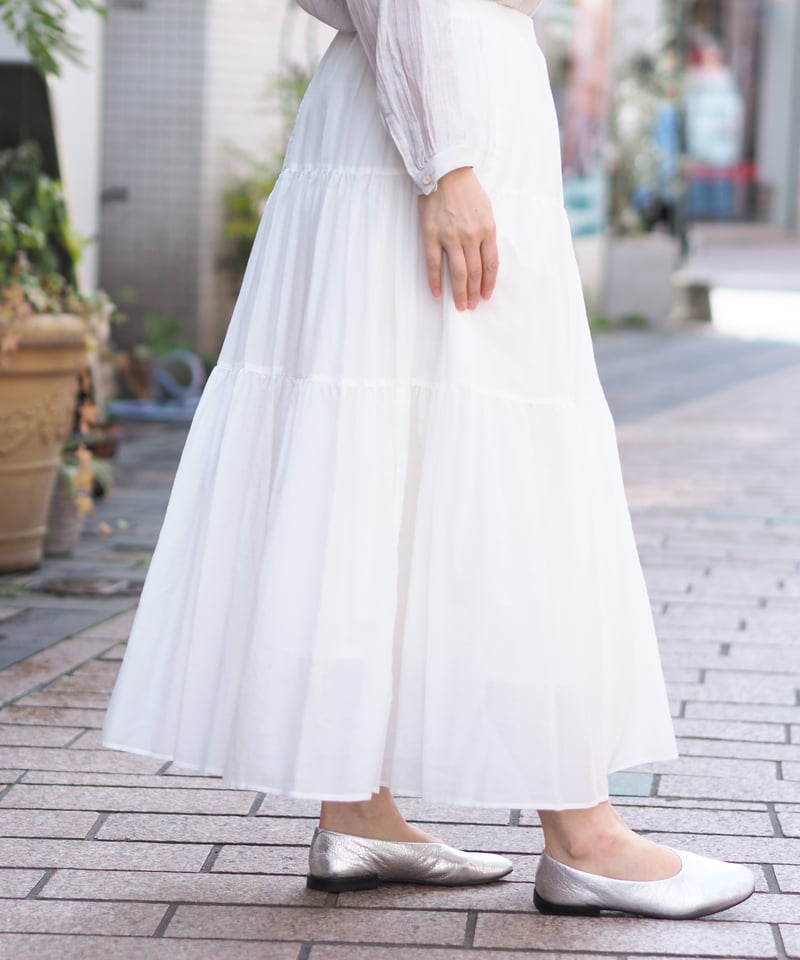 suzuki takayuki】tiered skirt/S241-41 | cocuu 