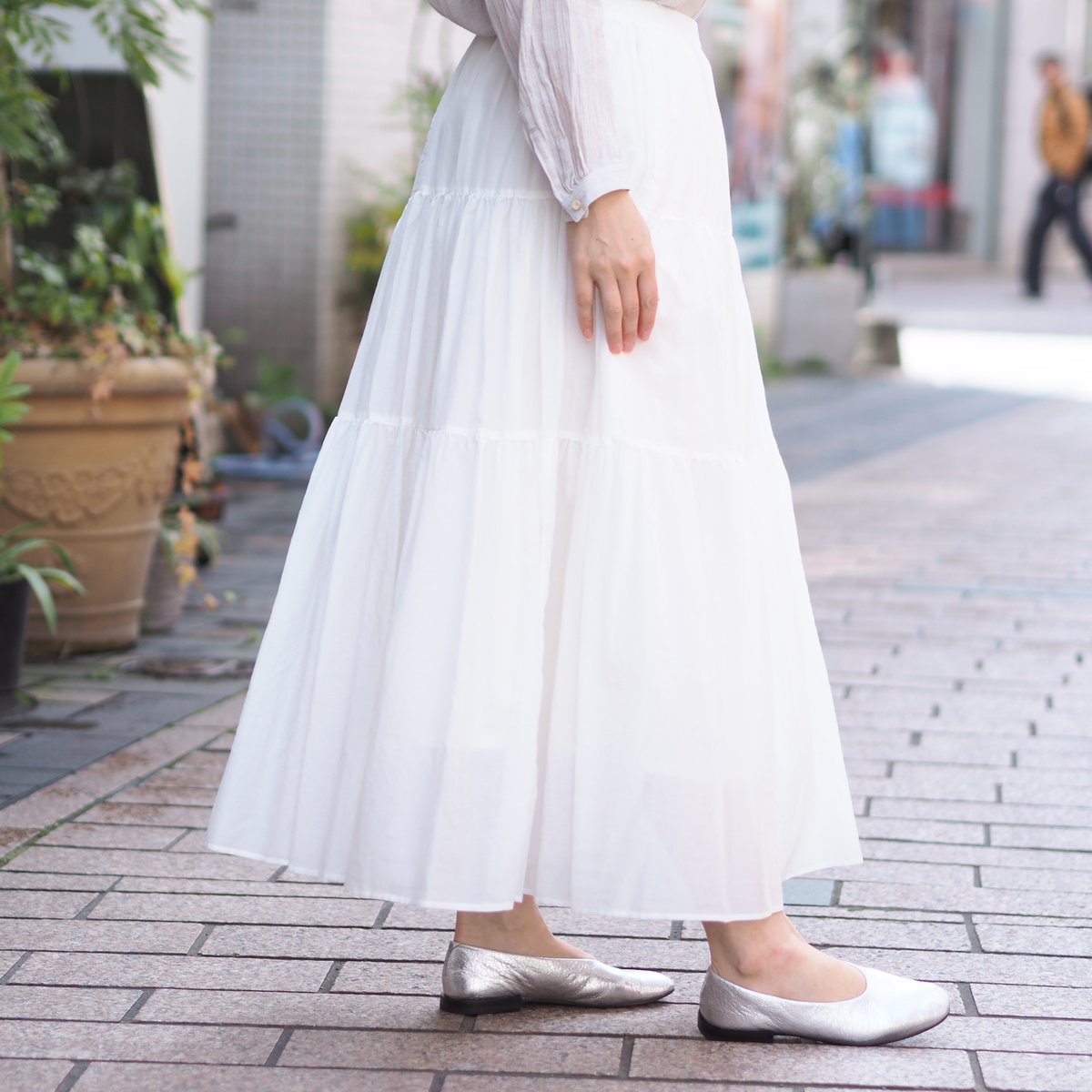 suzuki takayuki】tiered skirt/S241-41 | cocuu 