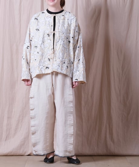 【BUNON】Brids Embroidery Blouson