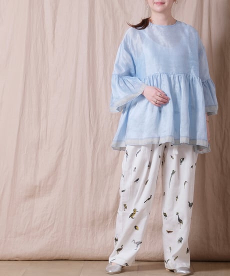 【BUNON】Wide Sleeve Blouse