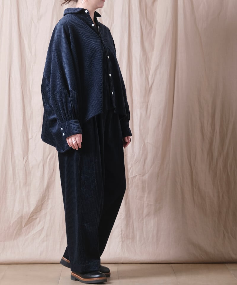 UNIVERSAL TISSU コーデュロイ長袖シャツ UNIVERSAL TISSU】親子コーデュロイ ポンチョシャツ/UT254SH006 |