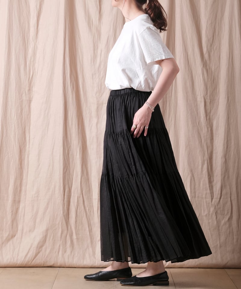 suzuki takayuki】tiered skirt | cocuu
