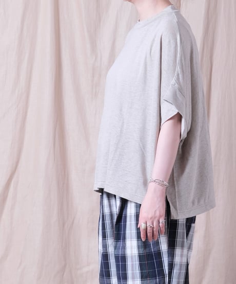 【TISSU】リバイバルリネン モックネックドルマンTシャツ/TS262CT038