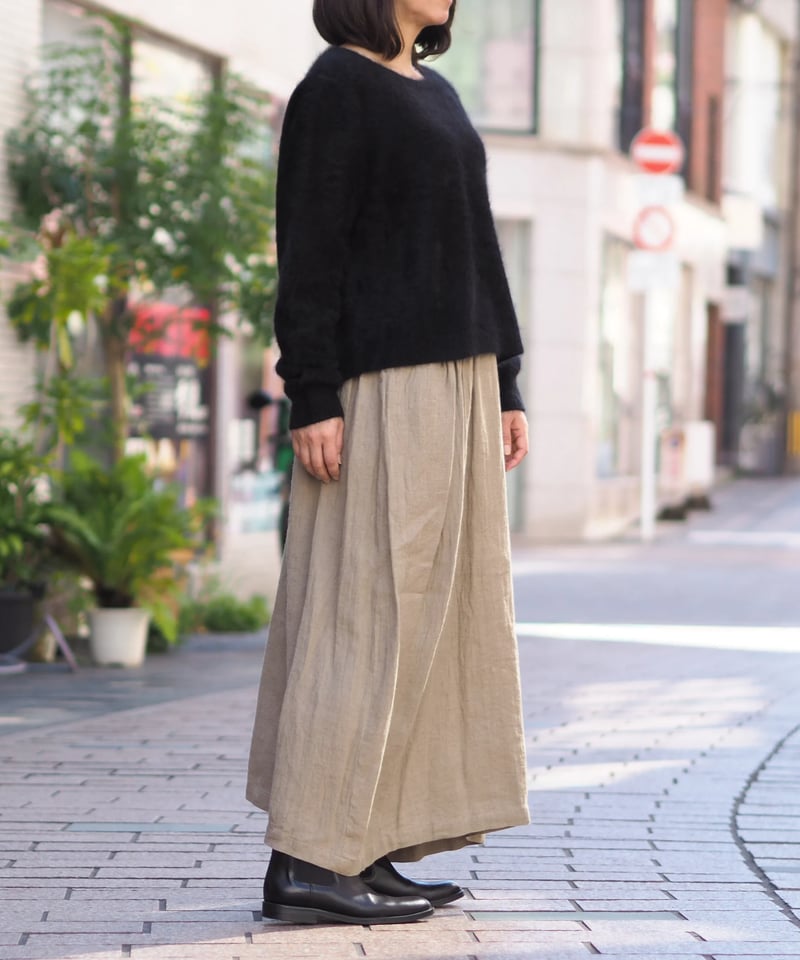 suzuki takayuki】brushed knitting pullover Ⅰ | 