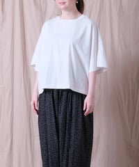 【UNIVERSAL TISSU】コンパクトクールローレル天竺 ドルマンスリーブワイドTシャツ/UT261CT019