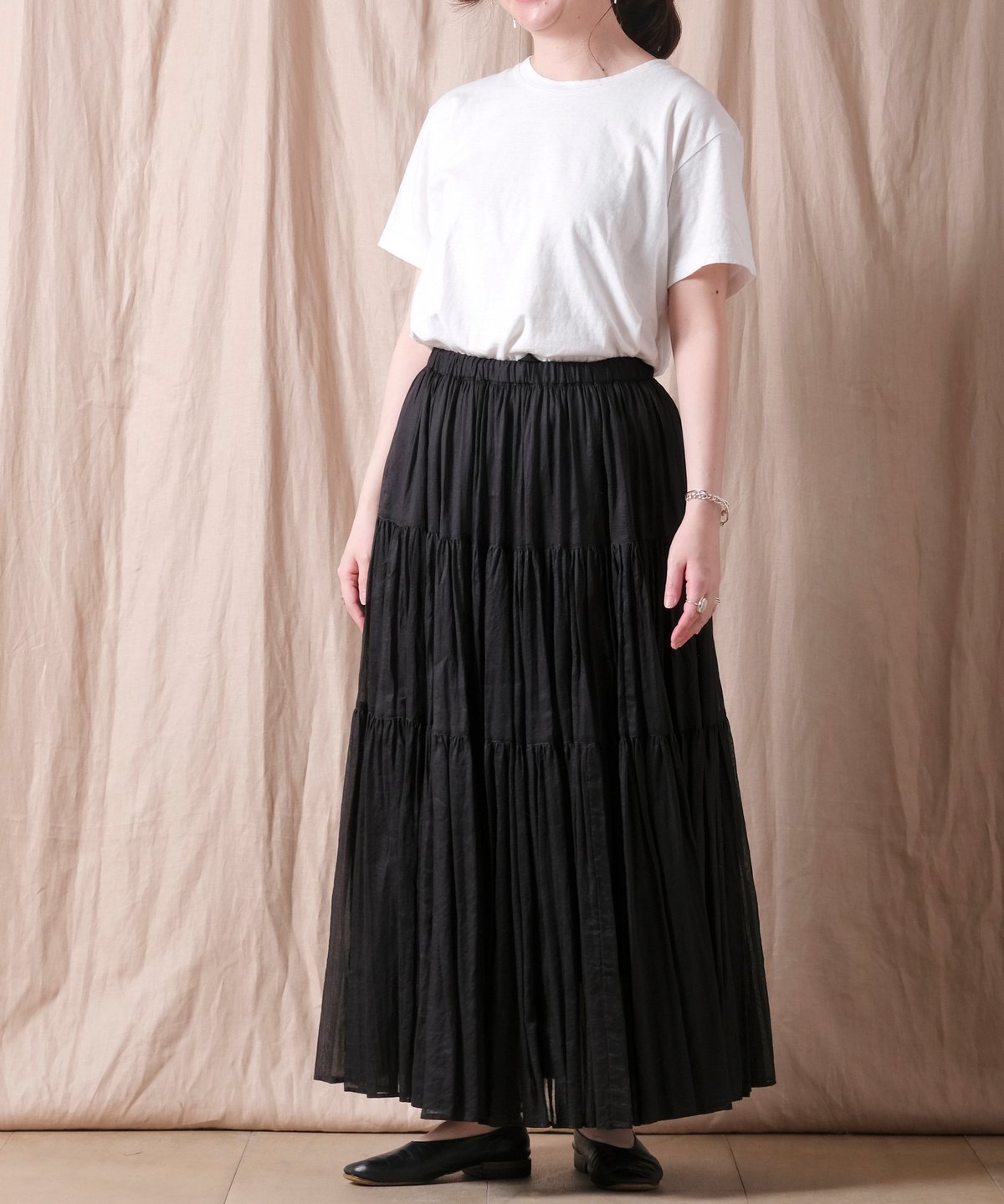 suzuki takayuki】tiered skirt | cocuu