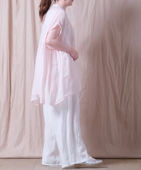 【suzuki takayuki】band-sleeve tunic