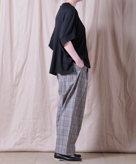 【TISSU】リバイバルリネン モックネックドルマンTシャツ/TS262CT038