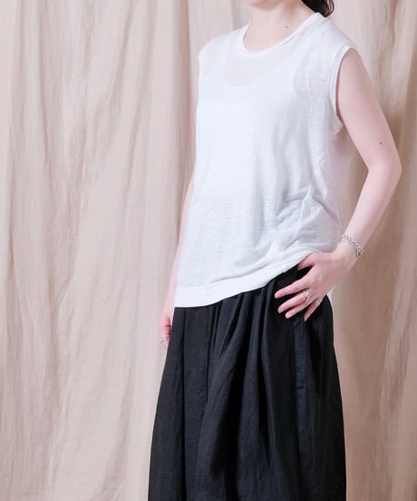 【suzuki takayuki】linen tank top