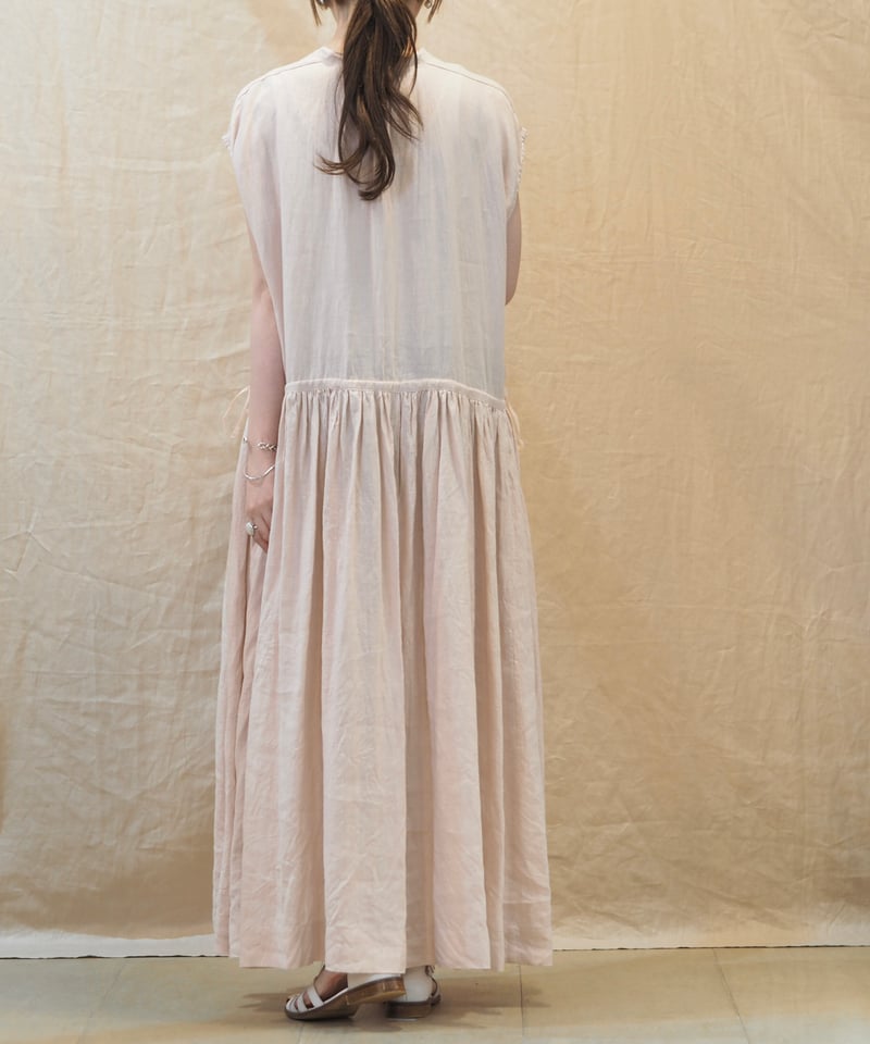 アイアムアイ ramie gauze 白ワンピ 小さ スズキタカユキBUNON 新品