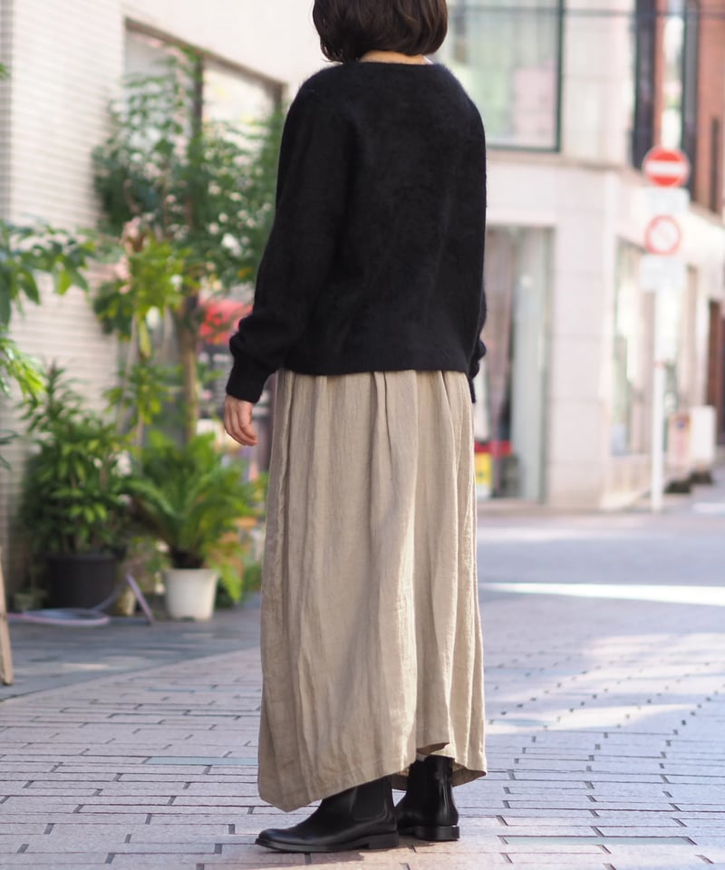 suzuki takayuki】brushed knitting pullover Ⅰ | 