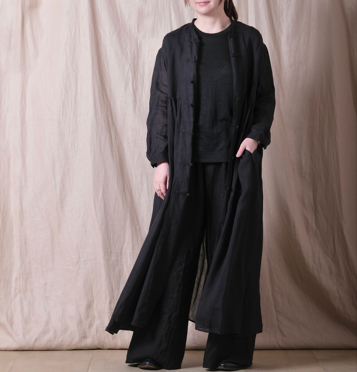 【yu】完売品 スズキタカユキ chinese knot dress suzuki takayuki chinese knot dress（スズキタカユキ