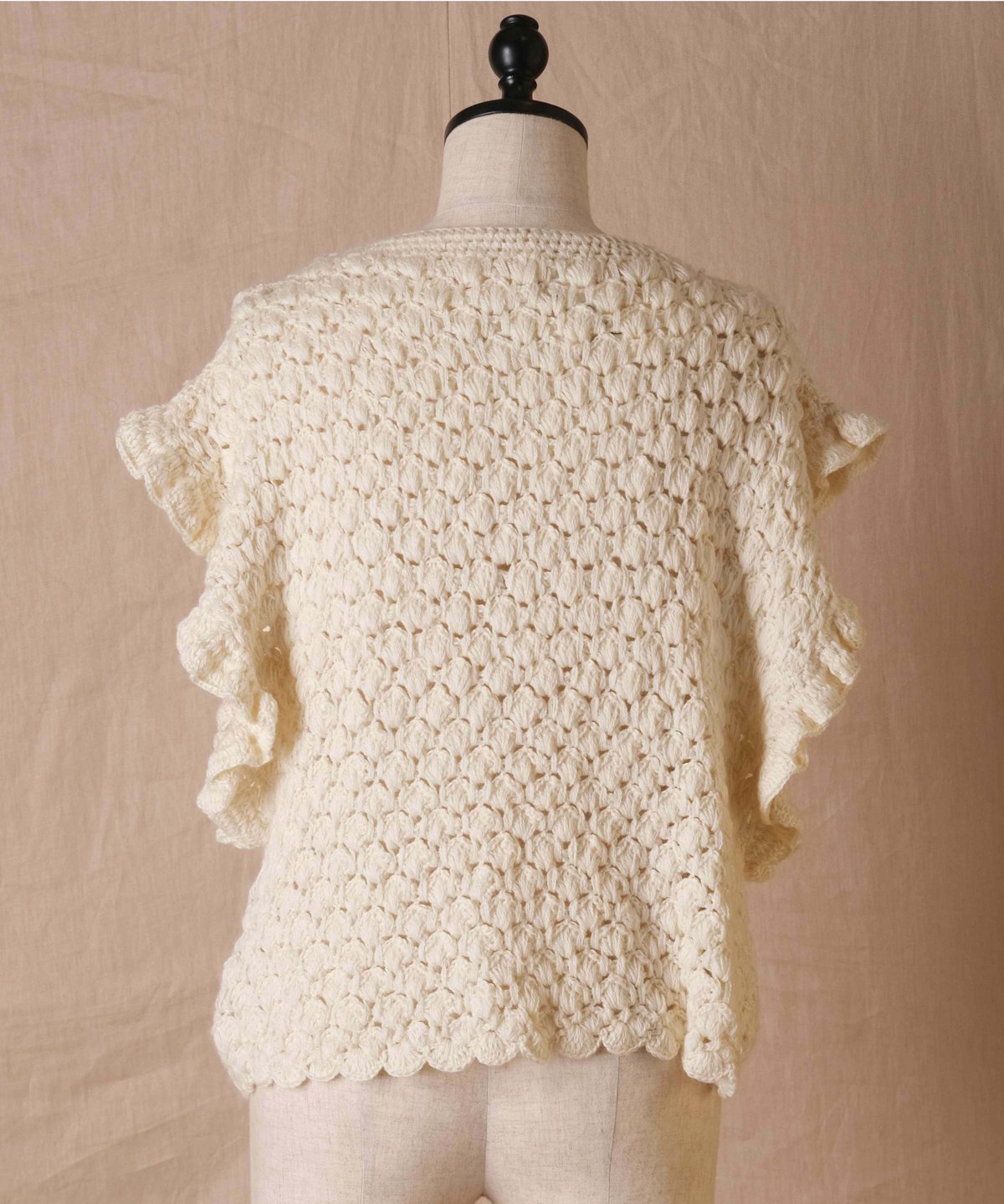 ブノン　トップス BUNON】Hand Croshet Giket /BN2493 | cocuu