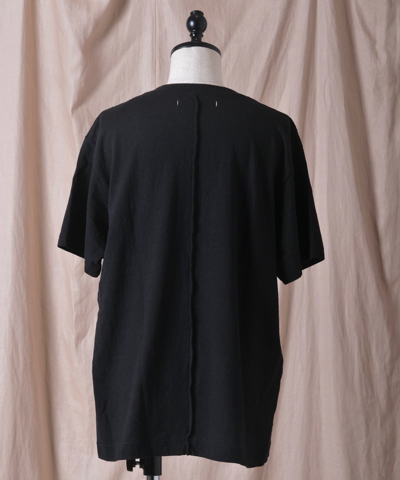 トップス suzuki takayuki knitted t-shirt black suzuki takayuki】knitted t-shirt | cocuu