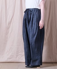 【TISSU】6ozデニム ギャザータックパンツ/TS260PT074