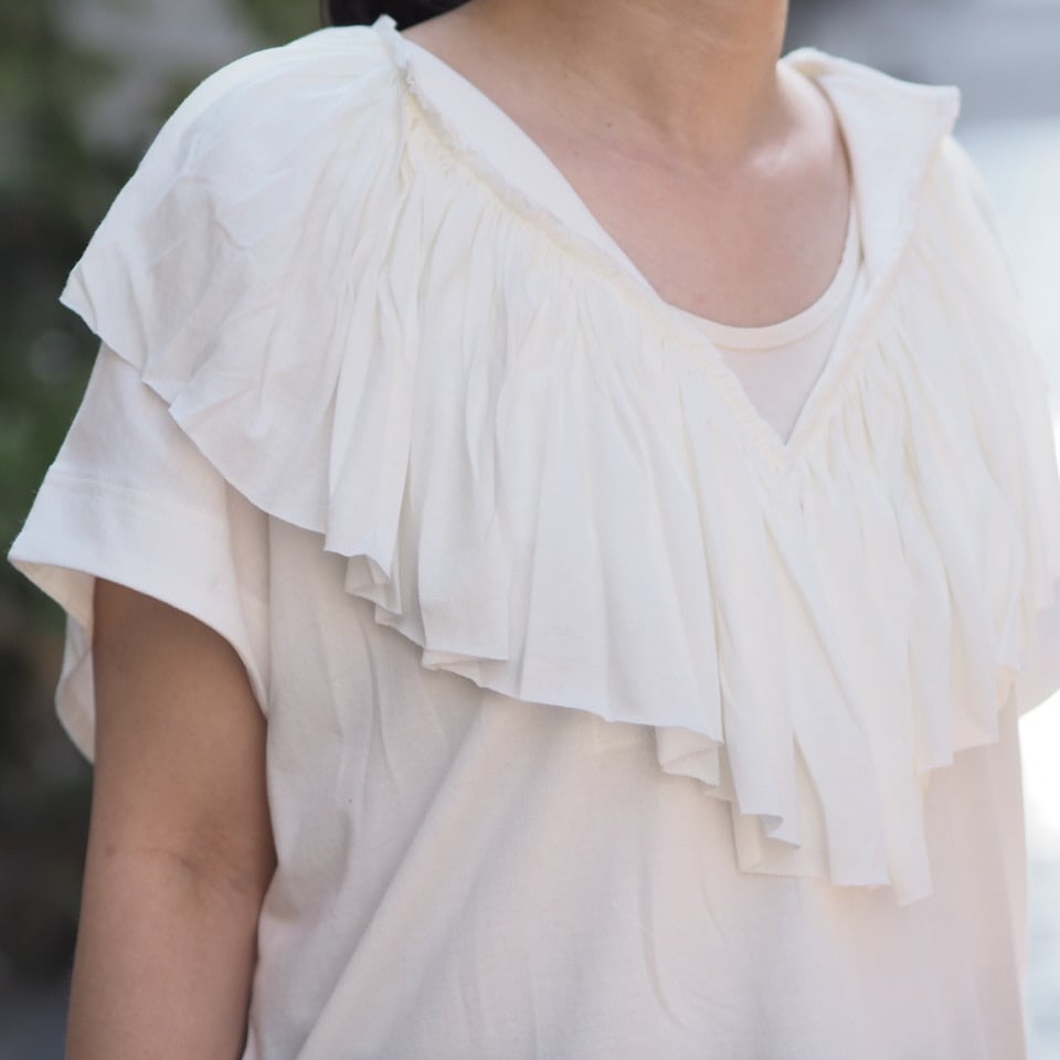 shida】frill skipper pullover/25SS | cocuu