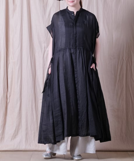 【suzuki takayuki】band-sleeve dress