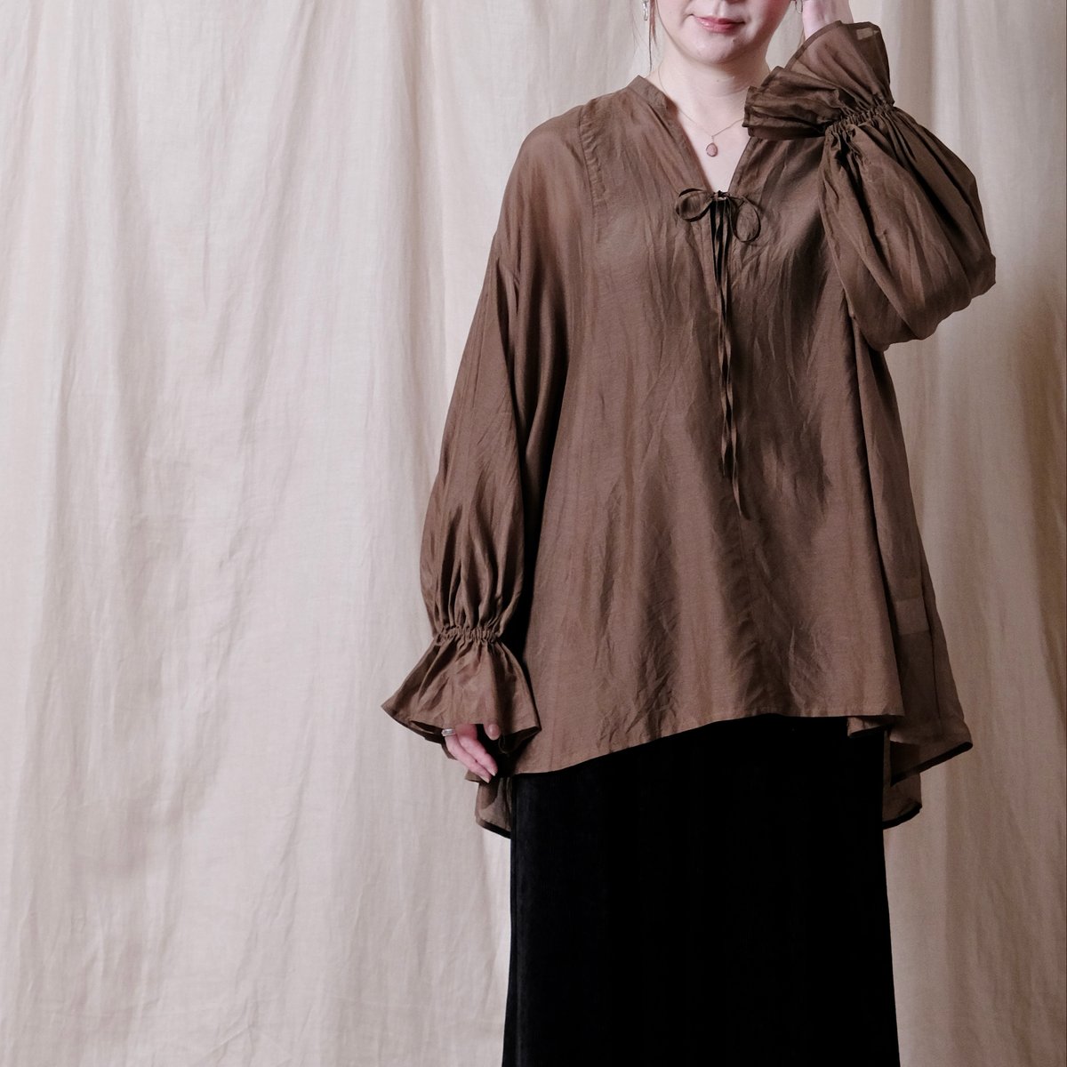 suzuki takayuki】smock blouse | cocuu