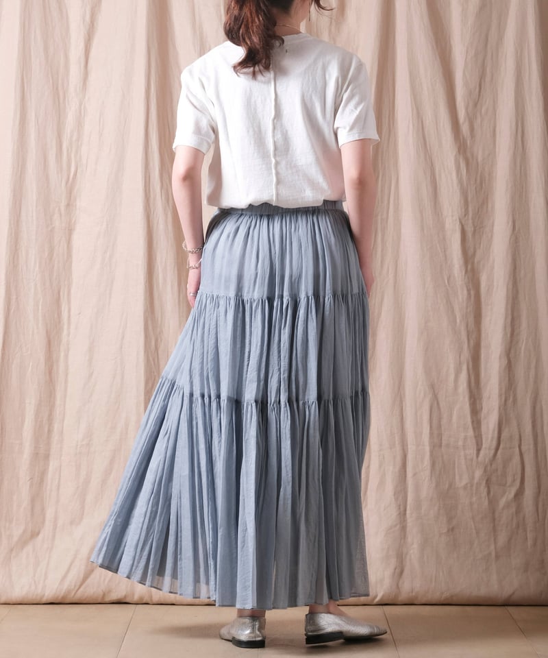 suzuki takayuki】tiered skirt | cocuu