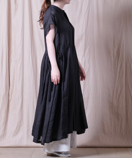 【suzuki takayuki】band-sleeve dress