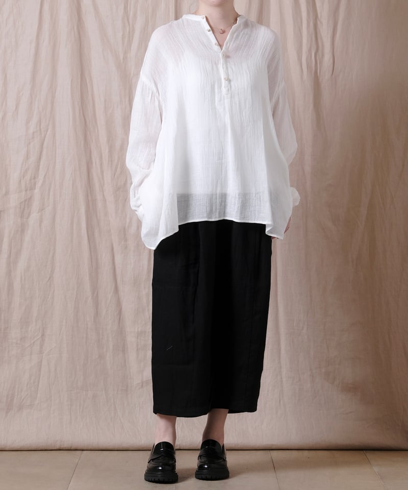 suzuki takayuki】 gauze pullover blouse | cocuu