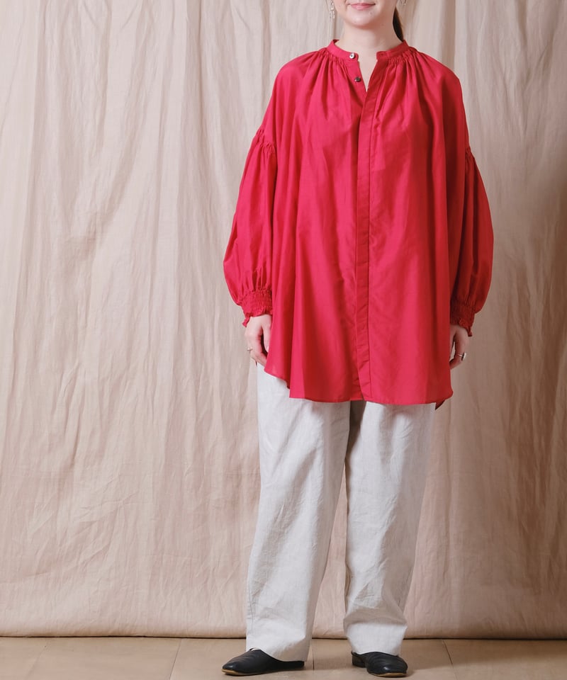 universal utility シルク100%ドットブラウス universal utility シルク100%ドットブラウス