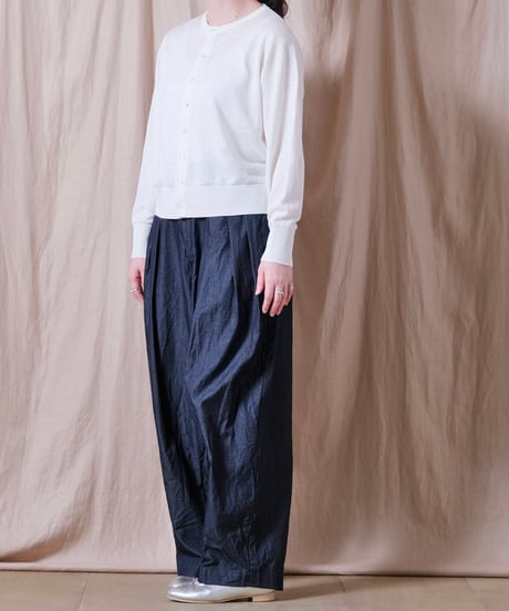 【UNIVERSAL TISSU】5.4ozデニム サイドタックパンツ/UT262PT002