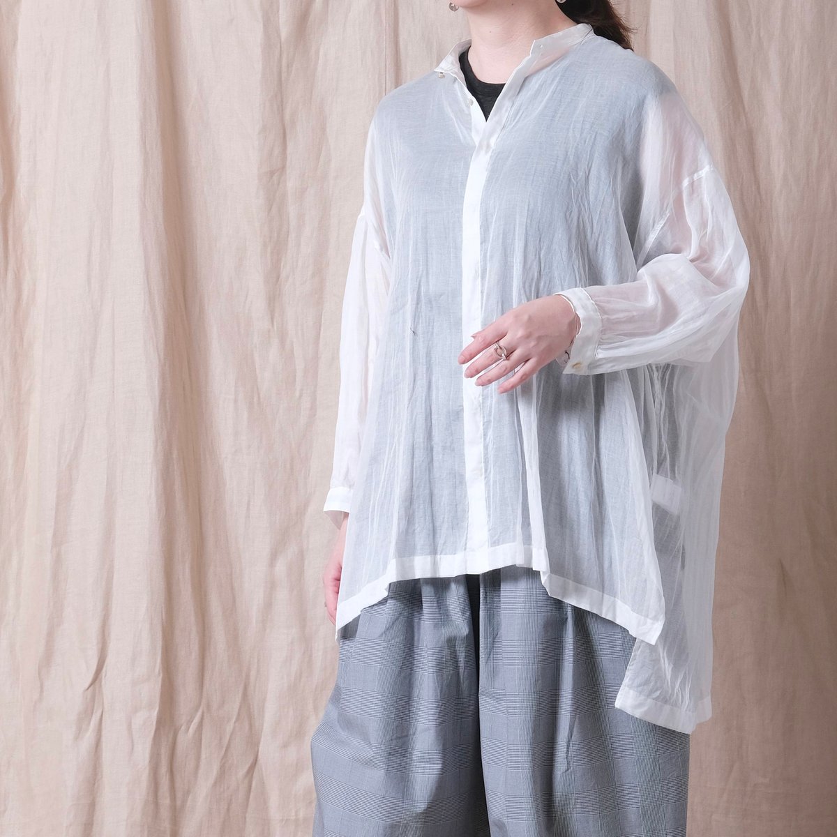 最終値下げ 美品 スズキタカユキ　organdy blouse Ⅰ suzuki takayuki】organdy blouse I | cocuu