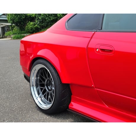 S15シルビア　リアワイドフェンダー　片側約70㎜（送料込）　受注販売