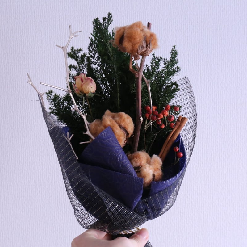 専用＊Marry Christmasフェイクフラワースワッグ(ブラウン) クリスマス スワッグ「Nordic White」｜フラワーギフト通販なら