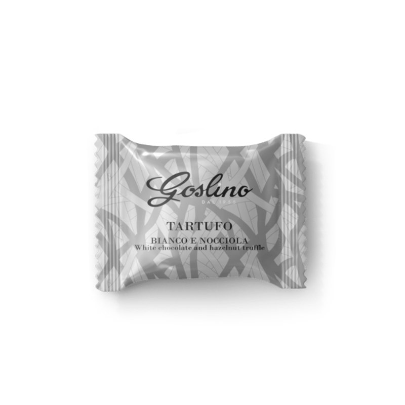 ゴスリーノ トリュフ・ビアンコヘーゼルナッツ 10個 | Bottega del Caffe