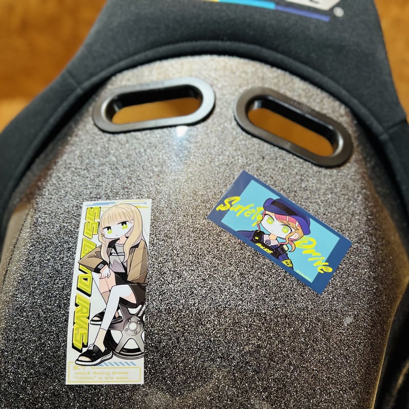 ポリスちゃん安全運転ステッカー | SSG works STORE ポリスちゃん安全運転ステッカー | SSG works STORE