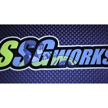 SSGworksロゴステッカー（大)