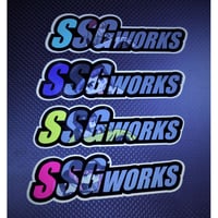 SSGworksロゴステッカー（大)