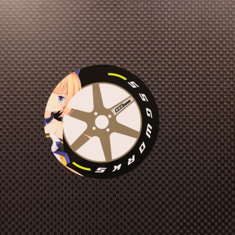 タイヤステッカー