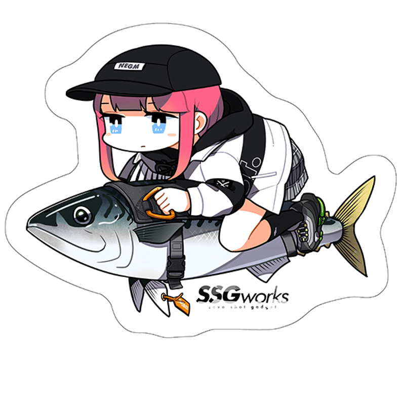 サバシスター さばちゃんといっしょ デカクッション 【公式通販】