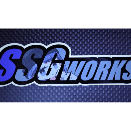 SSGworksロゴステッカー（大)