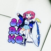 SABAKOロゴステッカー