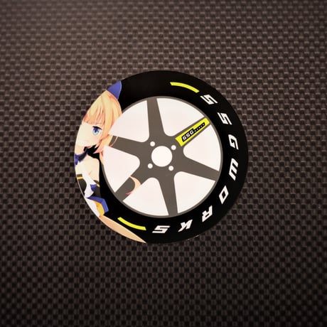 タイヤステッカー