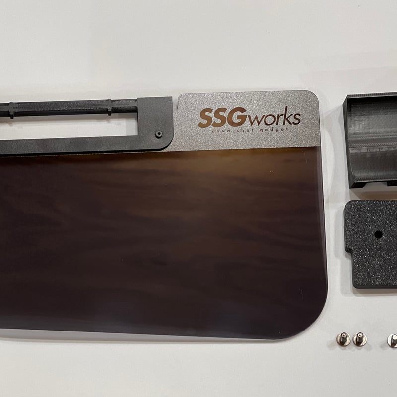 ロールバー車両用スモークバイザー(片側) | SSG works STORE