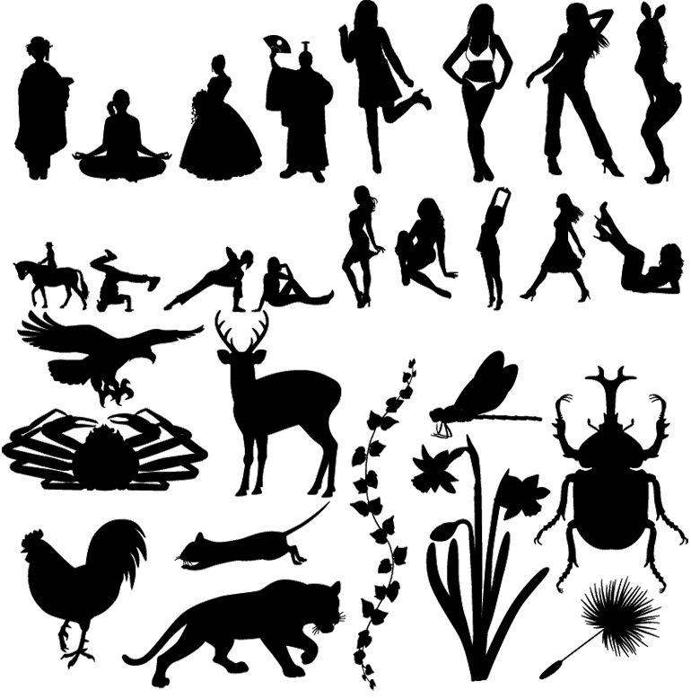 シルエットコレクション | フロップデザイン