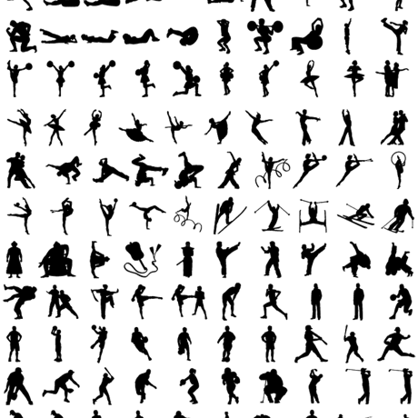 ヒューマンシルエット