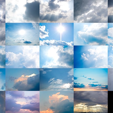 感動的な空の写真素材集