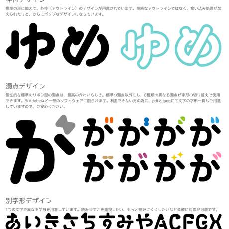 とらいあんぐるフォント（2フォントset）