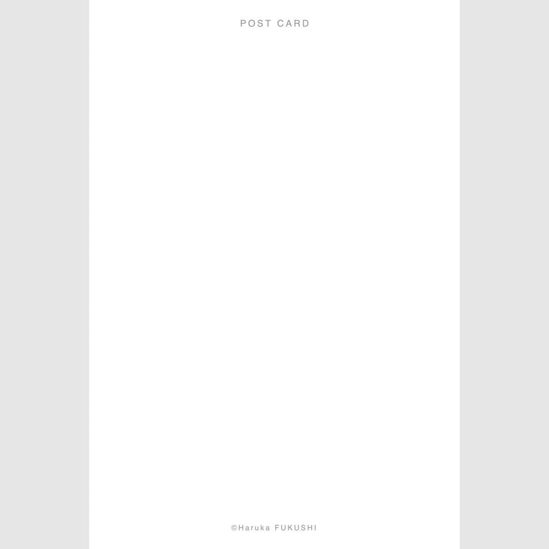 ポストカード4枚セット | HARUKA FUKUSHI ONLINE STORE
