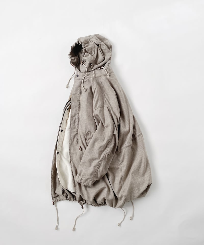 kaval Fish tail long coat kaval clothing - MAKIE