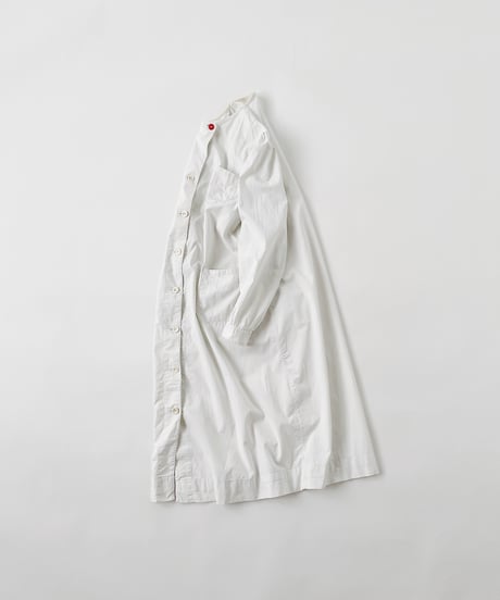 ［ryukicoa］White cotton onepiece