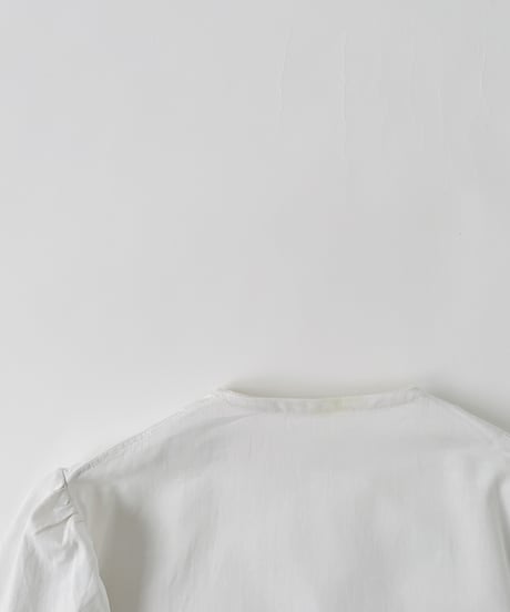 ［ryukicoa］White cotton onepiece