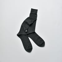 COTTON SOCKS / 25-27cm  Graphite